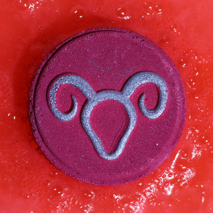 Zodiac Bath Fizzers with Horoscope -  Aries