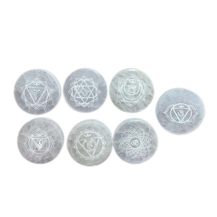 Chakra Charging Plates - Set of 7