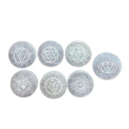 Chakra Charging Plates - Set of 7