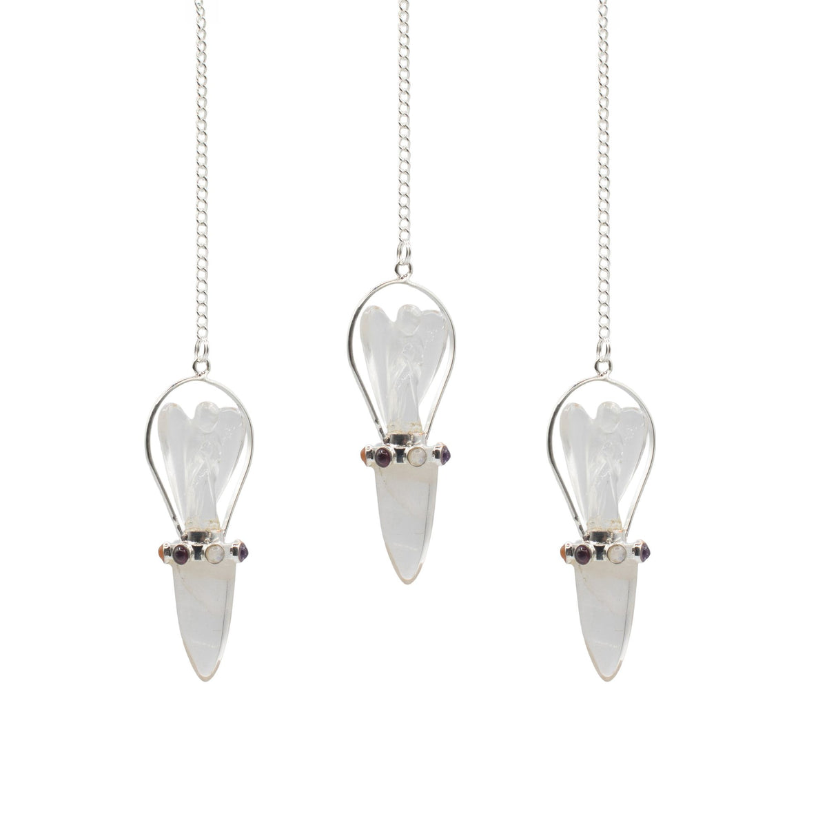 Celestial Guide - Two Piece Angel Pendulum - Chakra Band