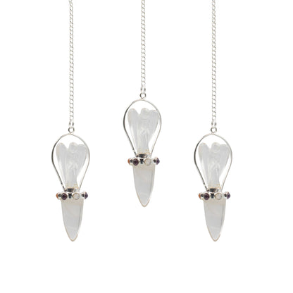 Celestial Guide - Two Piece Angel Pendulum - Chakra Band