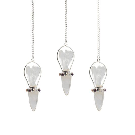Celestial Guide - Two Piece Angel Pendulum - Chakra Band