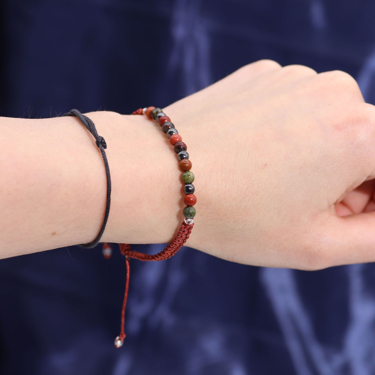 Zodiac Candle & Gemstone Bracelet - Aries