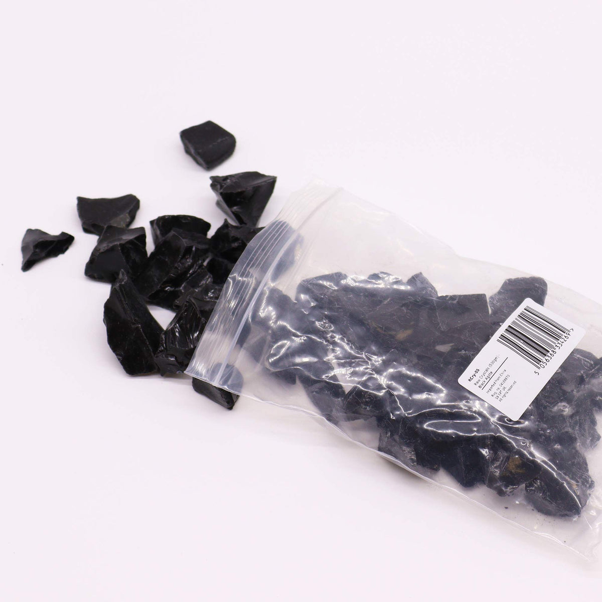 Raw Crystals - Black Agate - 500g