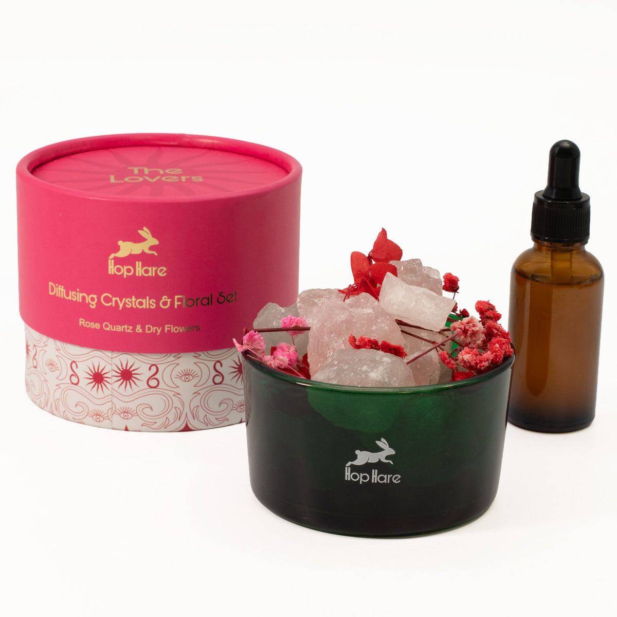 Diffusing Crystals & Floral Set - The Lovers