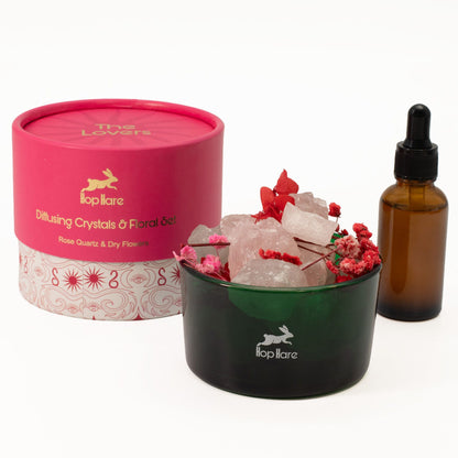 Diffusing Crystals & Floral Set - The Lovers