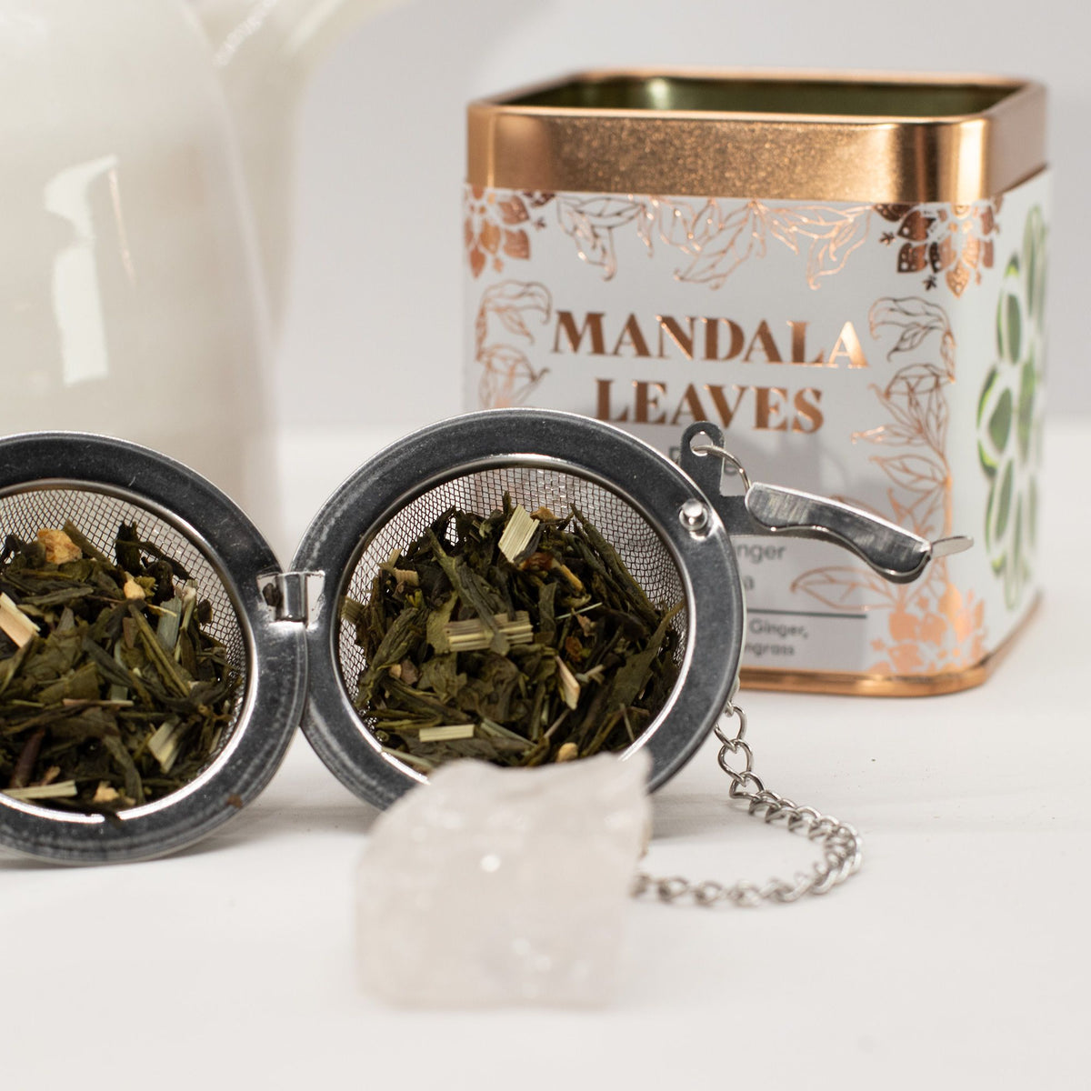 Classic Green Tea with Lemon and Ginger - 50g