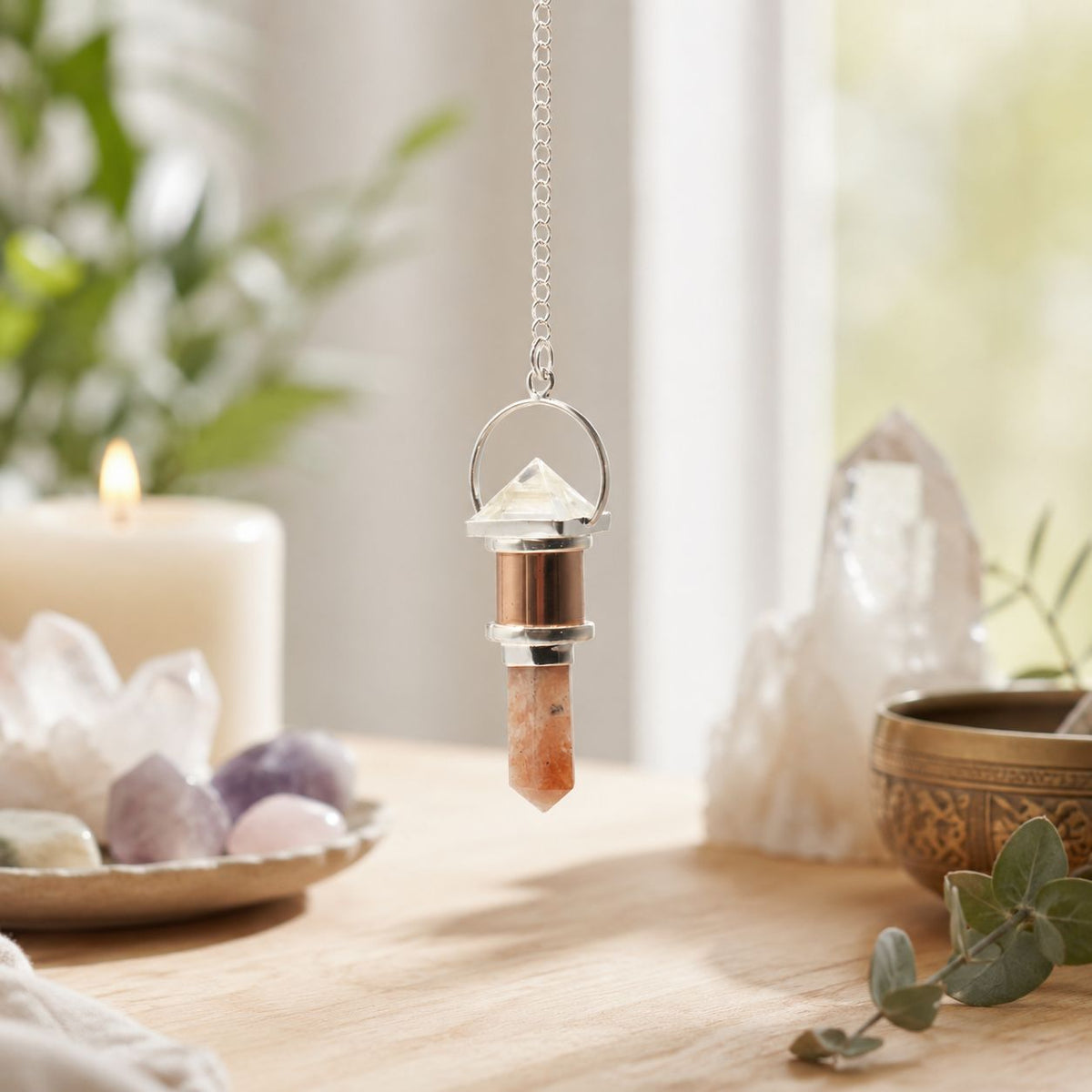 The Moon Chamber - Combo Piece Copper Pendulum