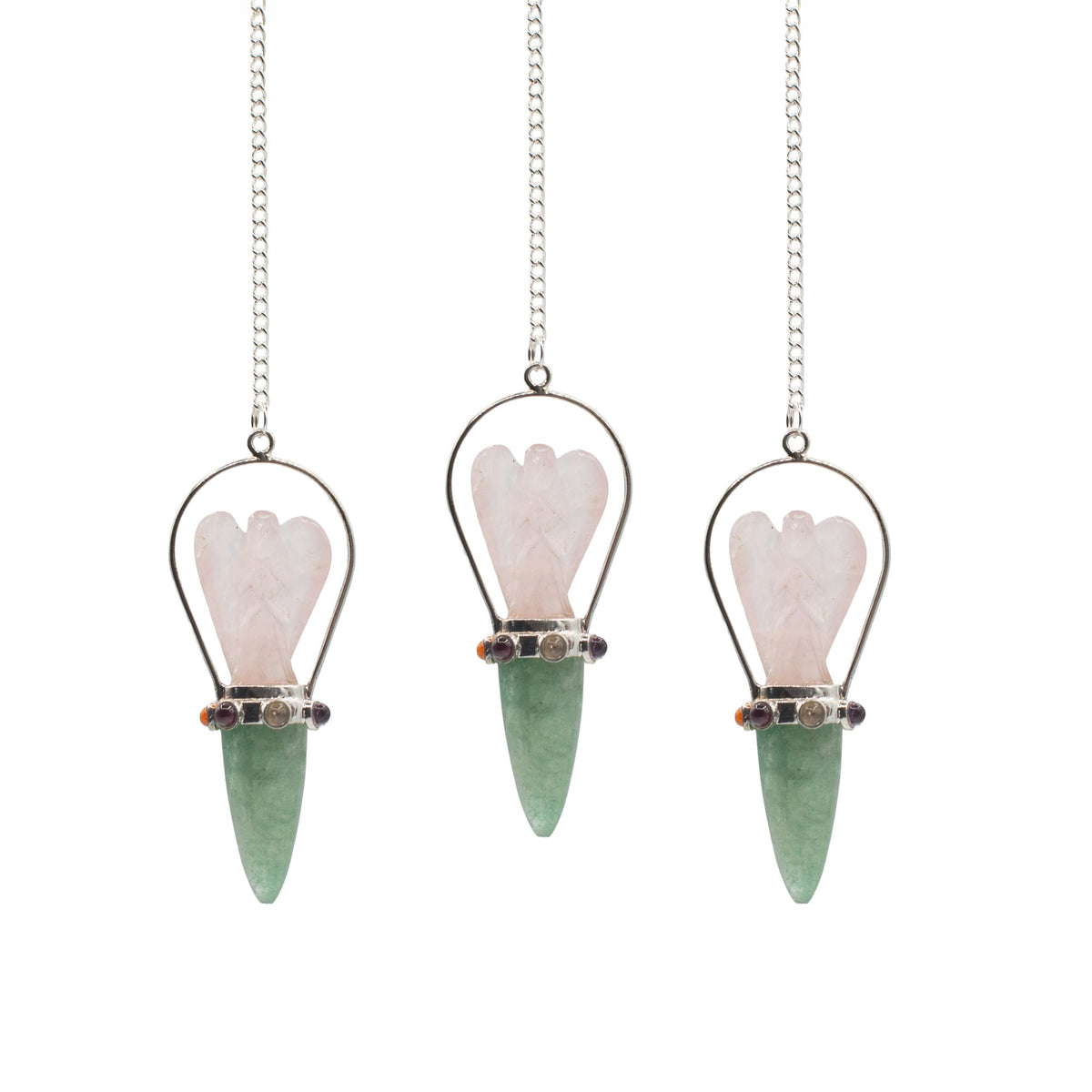 The Heart Oracle - Two Piece Angel Pendulum