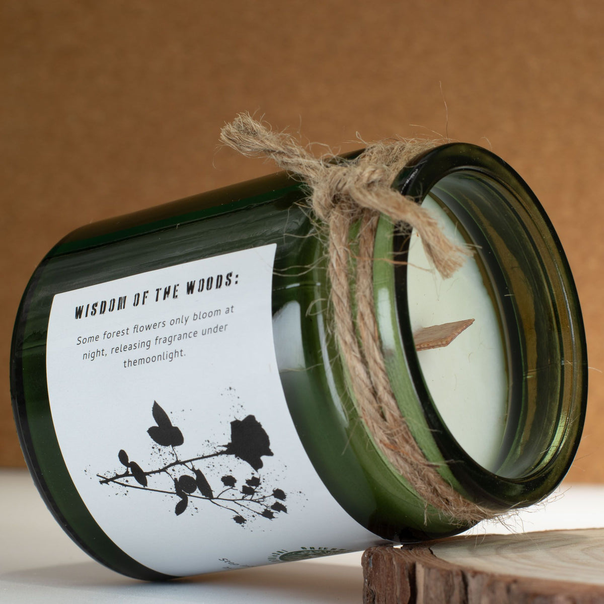 Woodwick Soy Candle - Midnight Rose