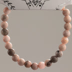 Petite Power Bracelet - Pink Jasper