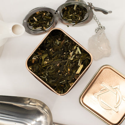 Classic Green Tea with Lemon and Ginger - 50g