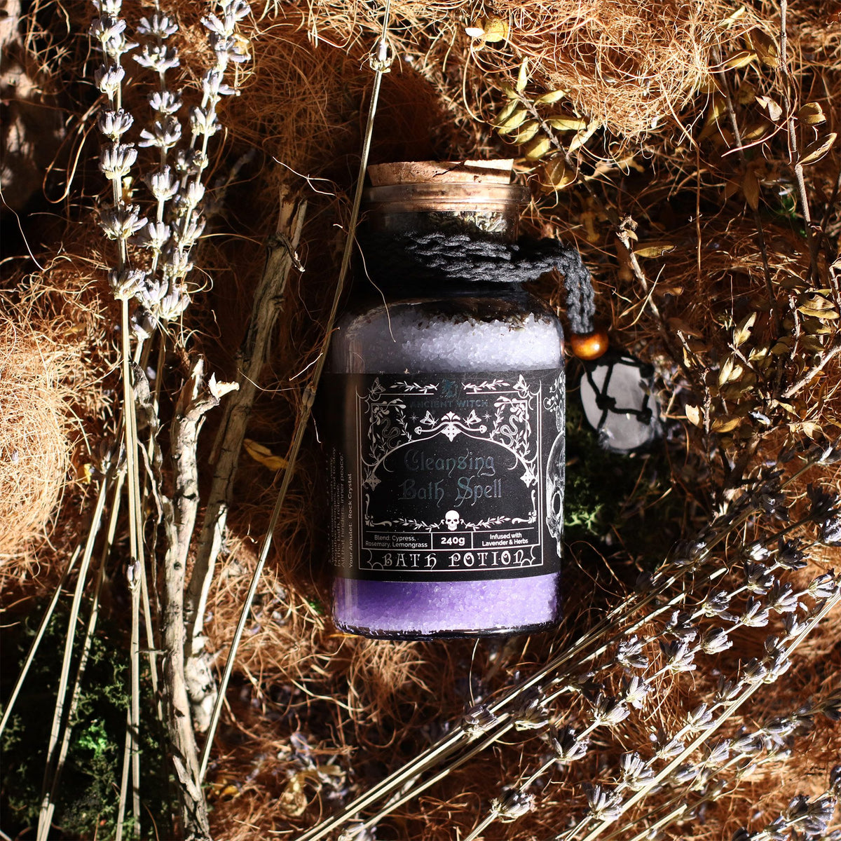 Ancient Witch Bath Potion - Rock Crystal - Cleansing