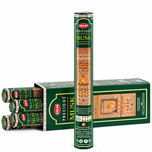 HEM Hexagonal Incense - Precious Musk