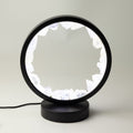 Gemstone Halo Lamp - Zen Mind - Clear Quartz