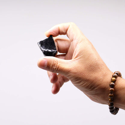 Raw Crystals - Black Agate - 500g