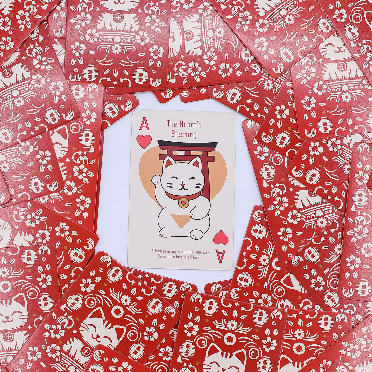 Fortune Cats Oracle Cards - Maneki Neko Deck