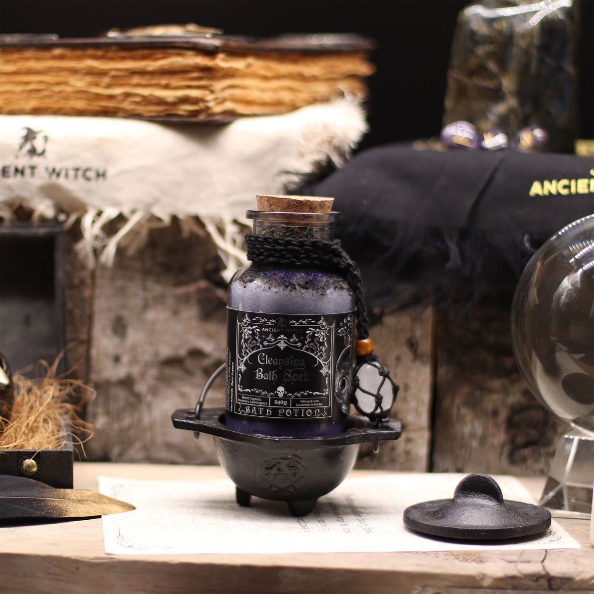 Ancient Witch Bath Potion - Rock Crystal - Cleansing