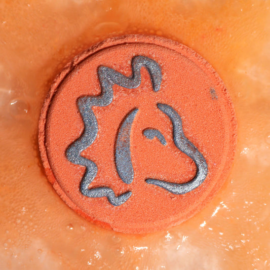 Zodiac Bath Fizzers with Horoscope - Leo