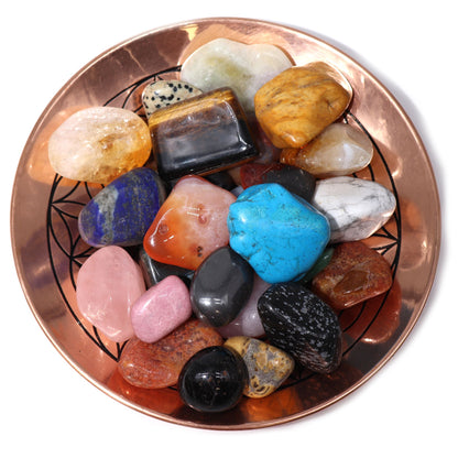 Mixed Tumble Stones - 25 stones