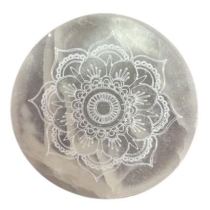 Small Charging Plate - Mandala Design