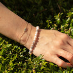 Petite Power Bracelet - Pink Jasper