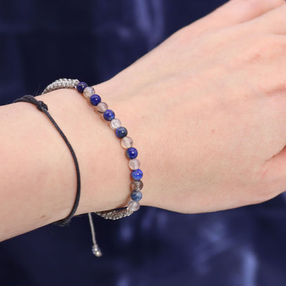 Zodiac Candle & Gemstone Bracelet - Taurus
