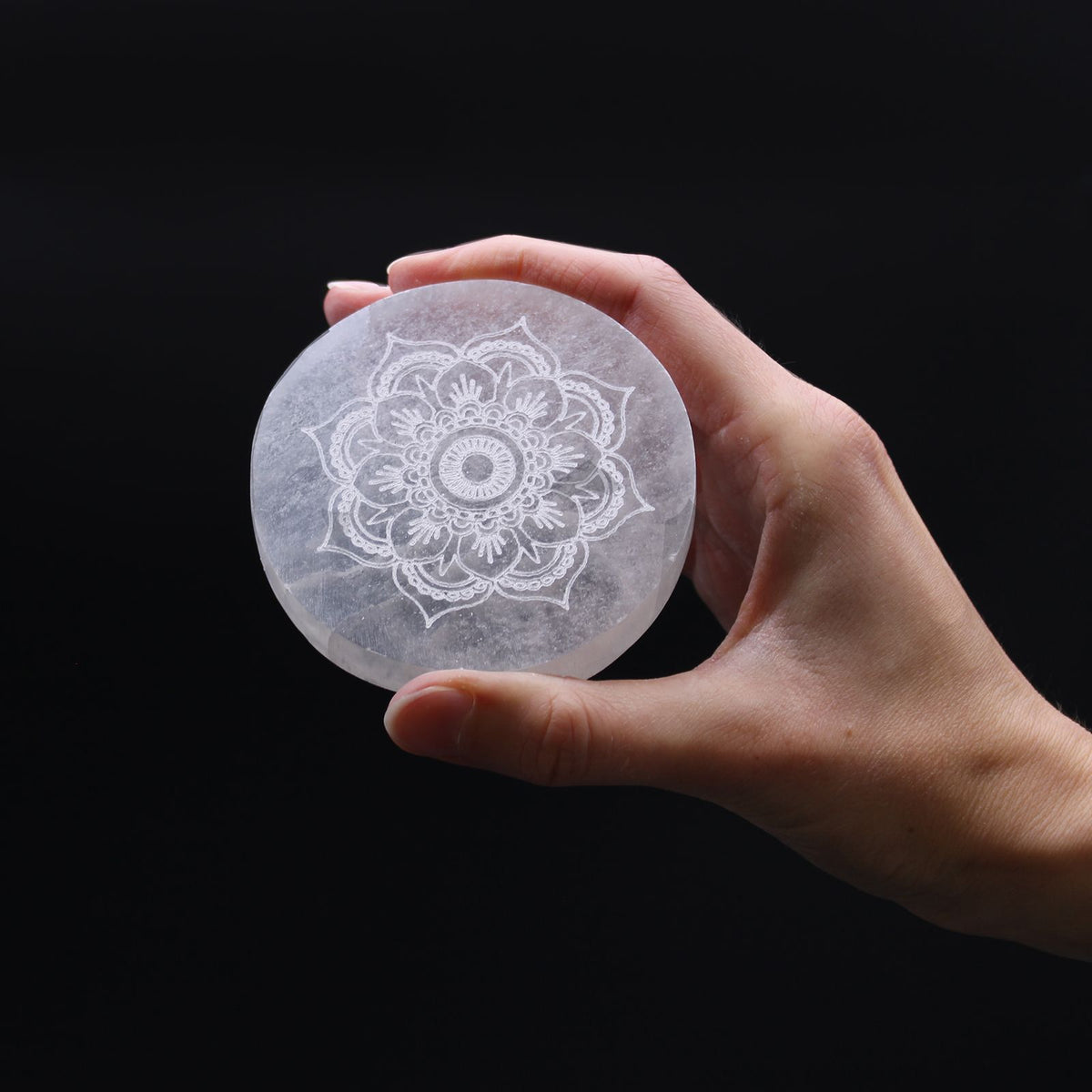 Small Charging Plate - Mandala Design