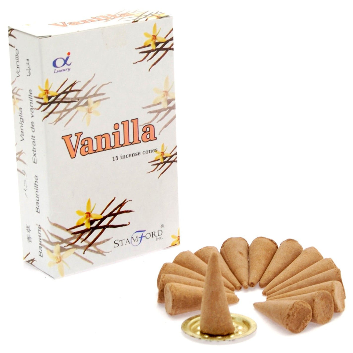 Stamford Vanilla Incense Cones