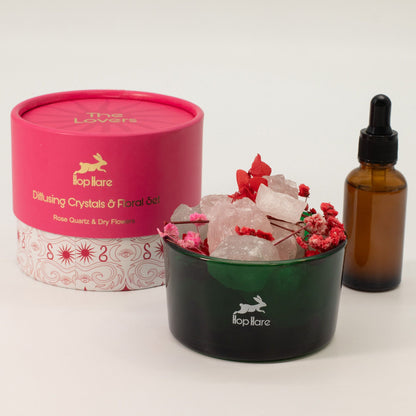 Diffusing Crystals & Floral Set - The Lovers