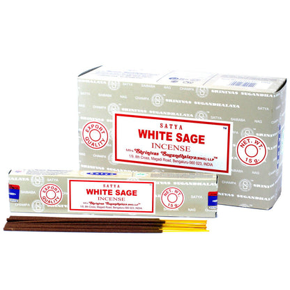 Satya Incense 15g - White Sage