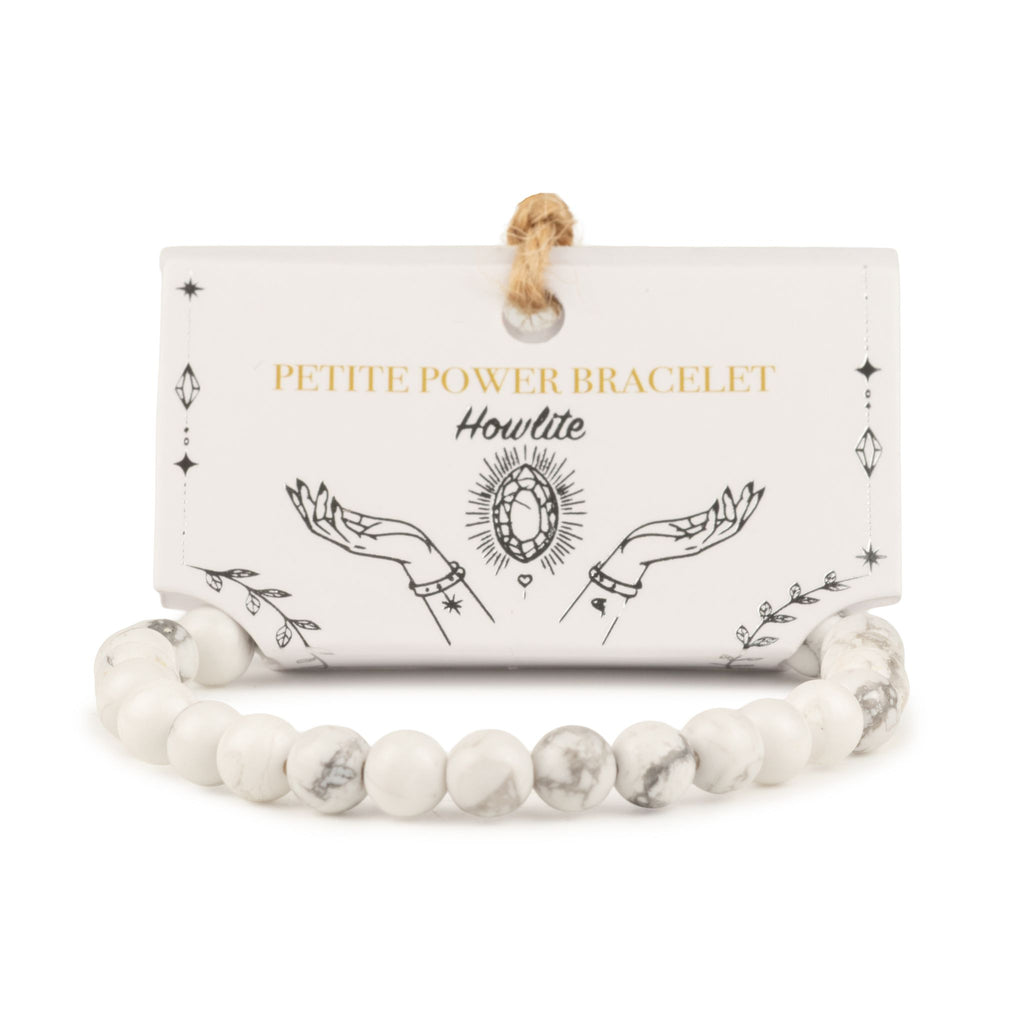 Petite Power Bracelet - Howlite