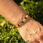 Petite Power Bracelet - Rainbow Jade