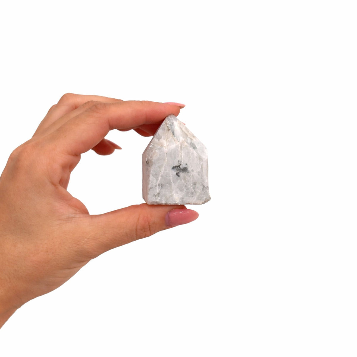 Rainbow Moonstone Gemstone Top Polished Points