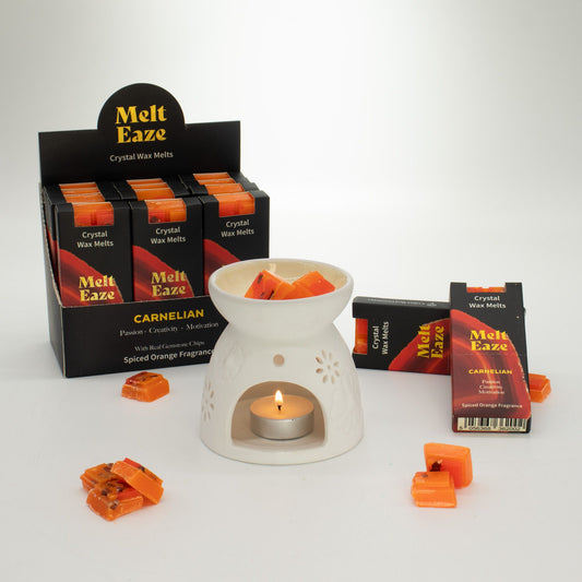 Soy Wax Melts - Carnelian Fire - Spiced Orange - 50g