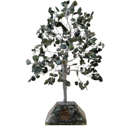 Gemstone Tree - 320 Stone - Moss Agate