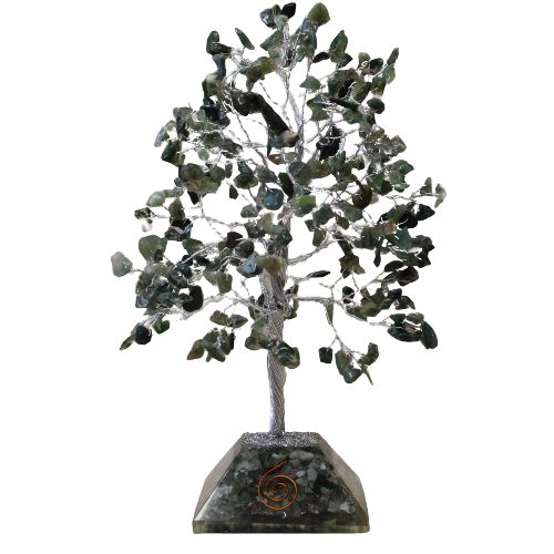 Gemstone Tree - 320 Stone - Moss Agate