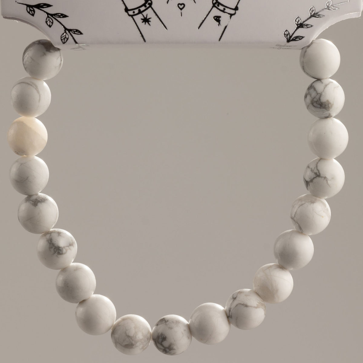 Petite Power Bracelet - Howlite