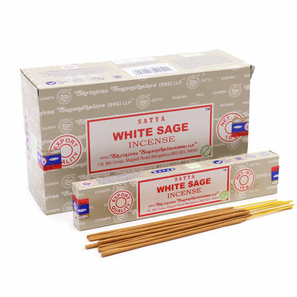 Satya Incense 15g - White Sage