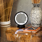Gemstone Halo Lamp - Zen Mind - Clear Quartz
