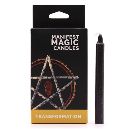 Black Manifest Magic Candles