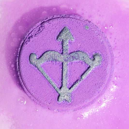 Zodiac Bath Fizzers with Horoscope - Sagittarius