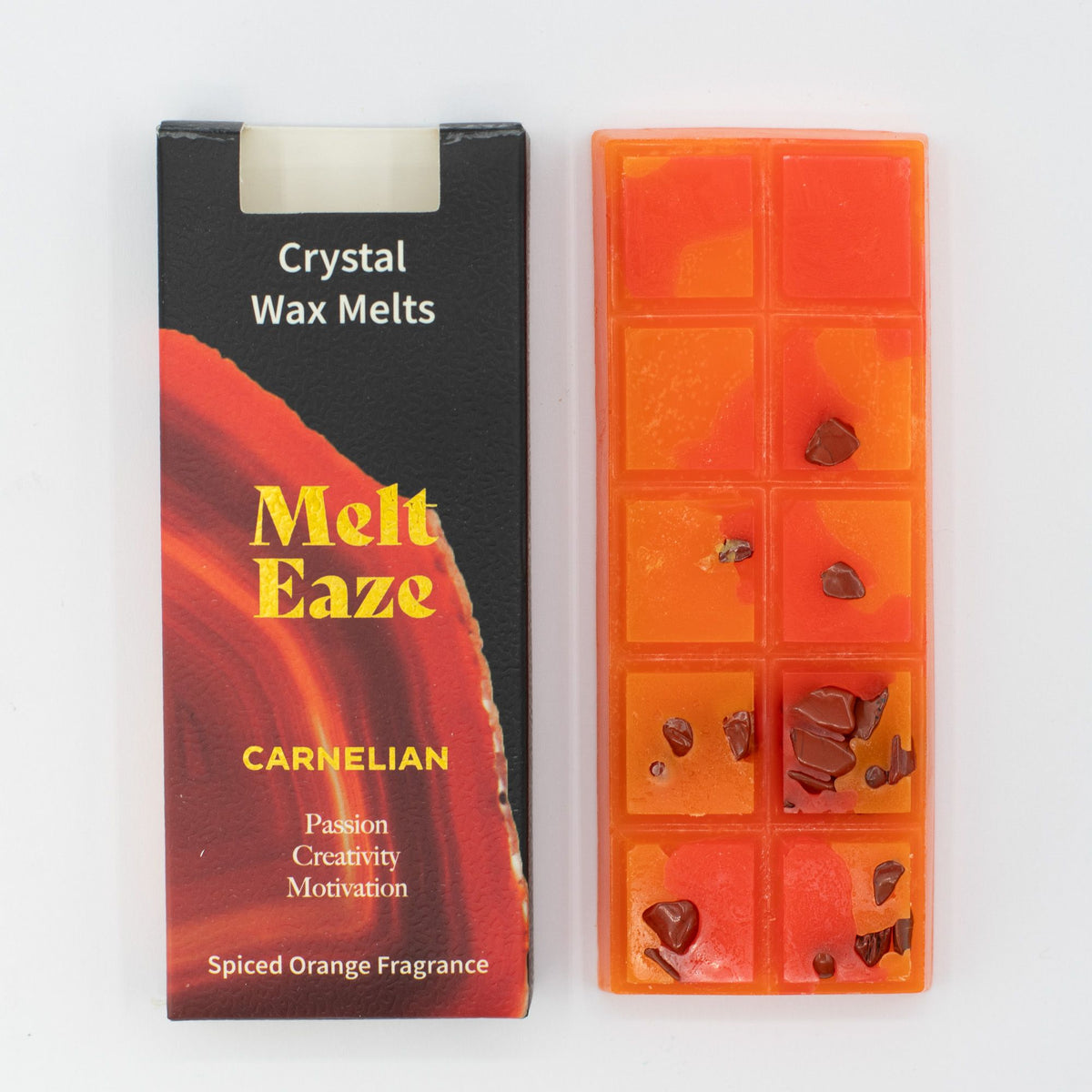 Soy Wax Melts - Carnelian Fire - Spiced Orange - 50g