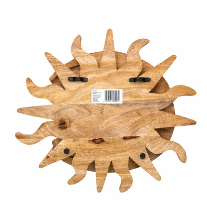 Sunrays & Moon 3 Tier Wall Shelf