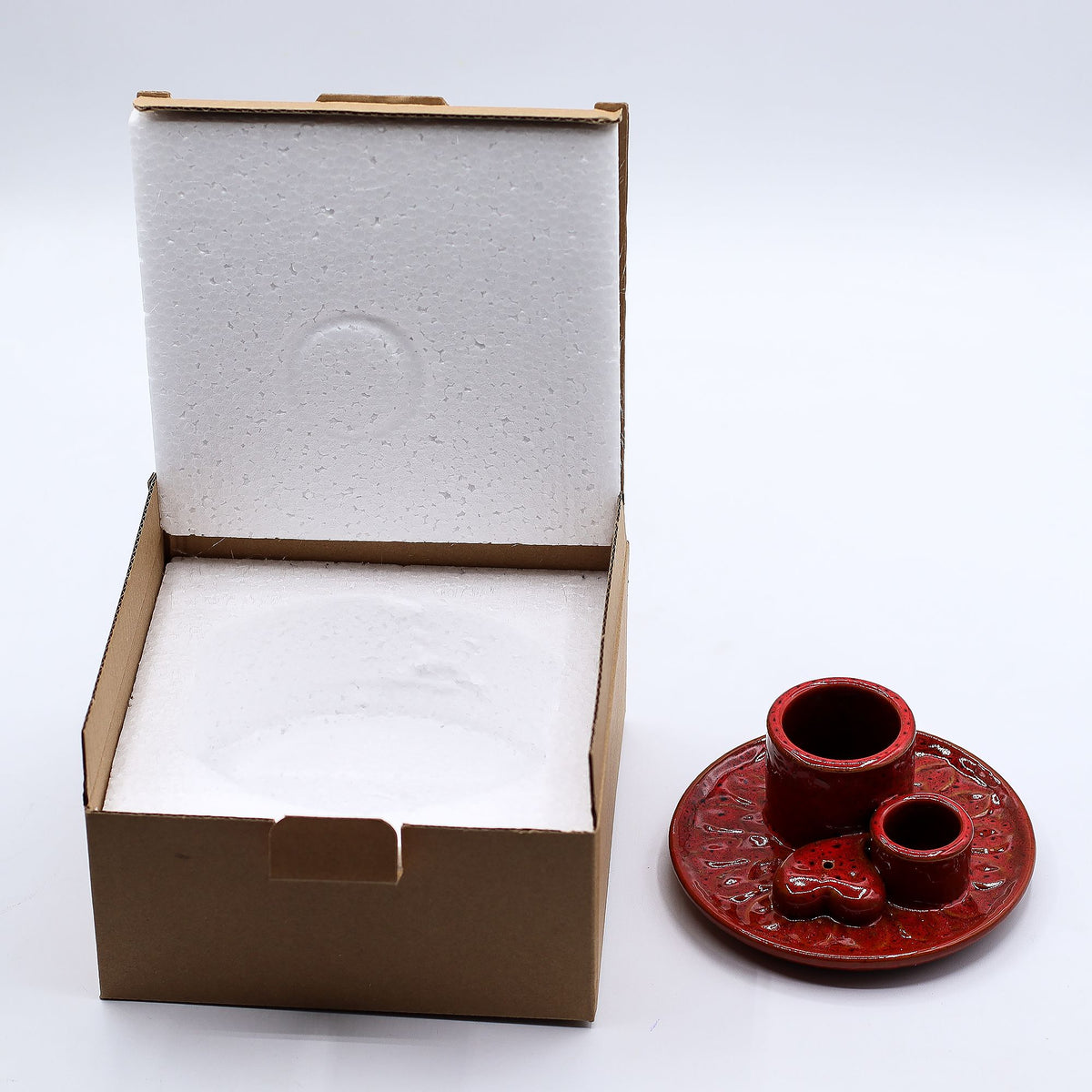 Palo Santo Stick & Smudge Holder - Red