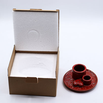 Palo Santo Stick & Smudge Holder - Red