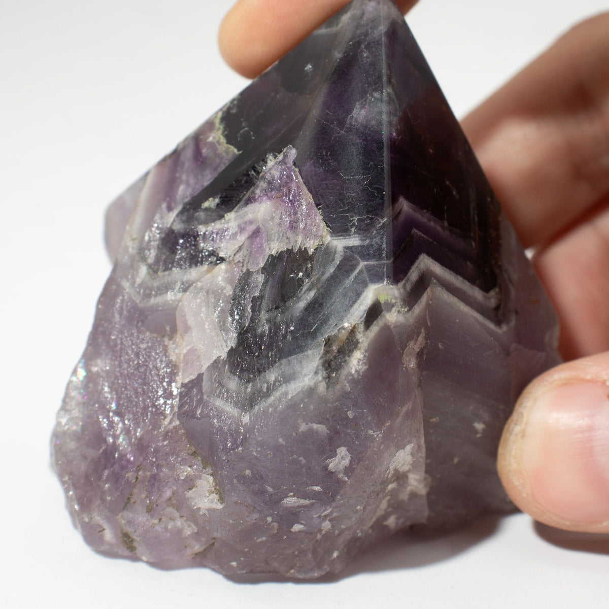 Amethyst Gemstone Top Polished Points