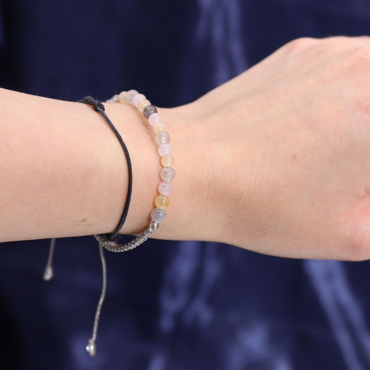 Zodiac Candle & Gemstone Bracelet - Gemini