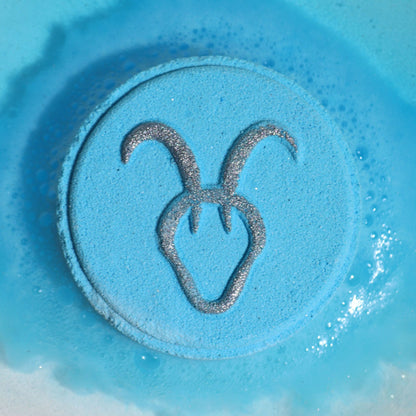 Zodiac Bath Fizzers with Horoscope - Capricorn