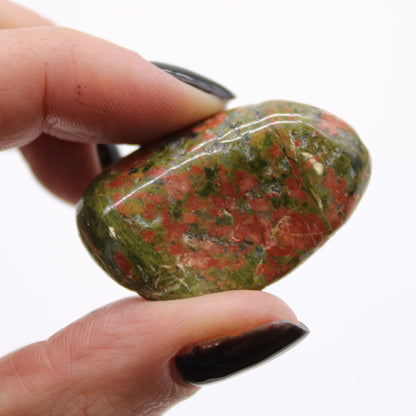 Medium Tumble Stones - Unakite